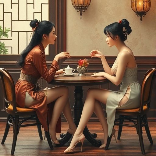 茶友围桌交流