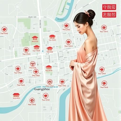 展示基于位置服务的茶肆分布图