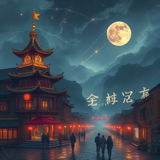 惠州夜场会所夜景外观展示