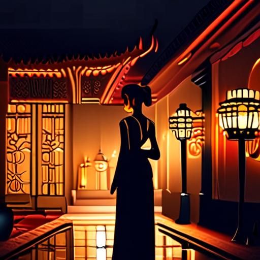 仿古与现代结合的场地设计