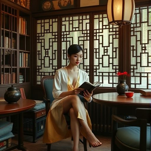 安静的阅读角落