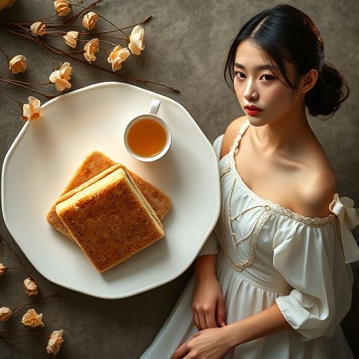 茶点与茶杯搭配