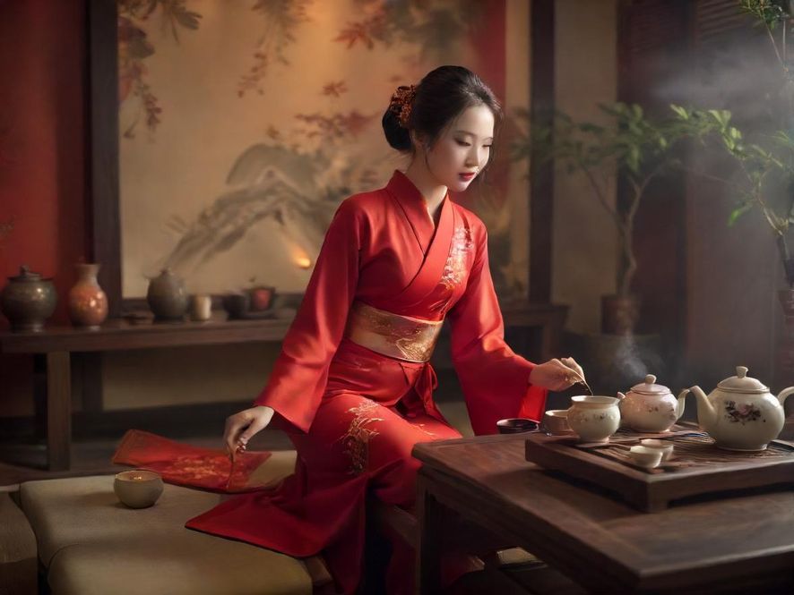 深圳品茶会所茶艺表演活动现场