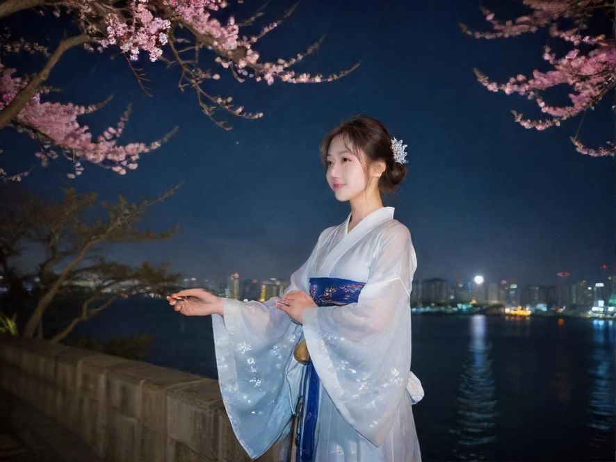 海珠区夜景，霓虹灯下的休闲会所入口，暗示着夜生活的开始。