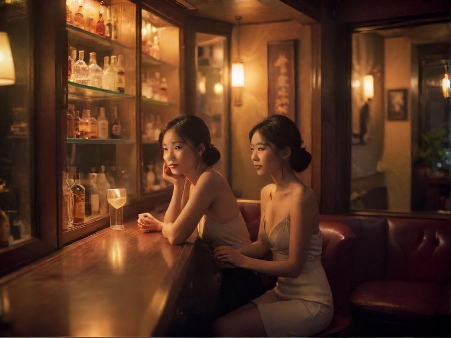 深圳一个充满情调的特色小酒馆内部