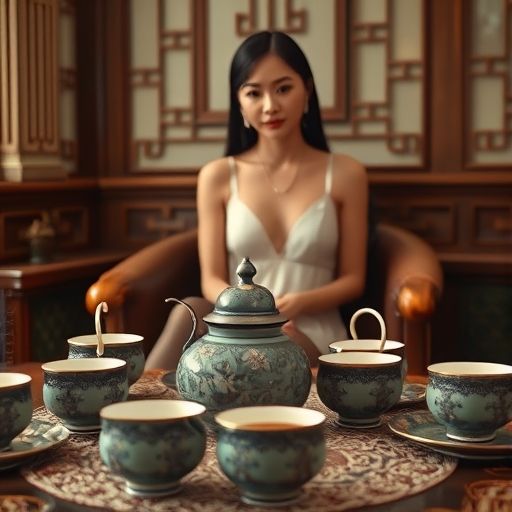 深圳春风阁qm私密茶室一角