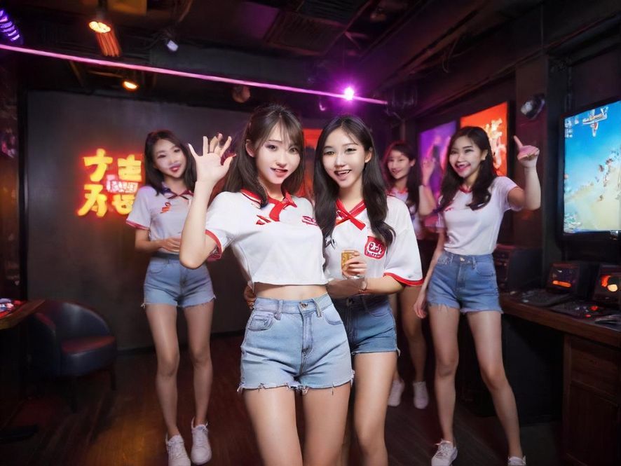 广州条友网工作室热闹活动场景