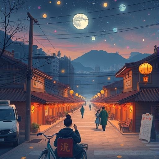 龙华夜场会所的复古中式休息区，充满东方韵味