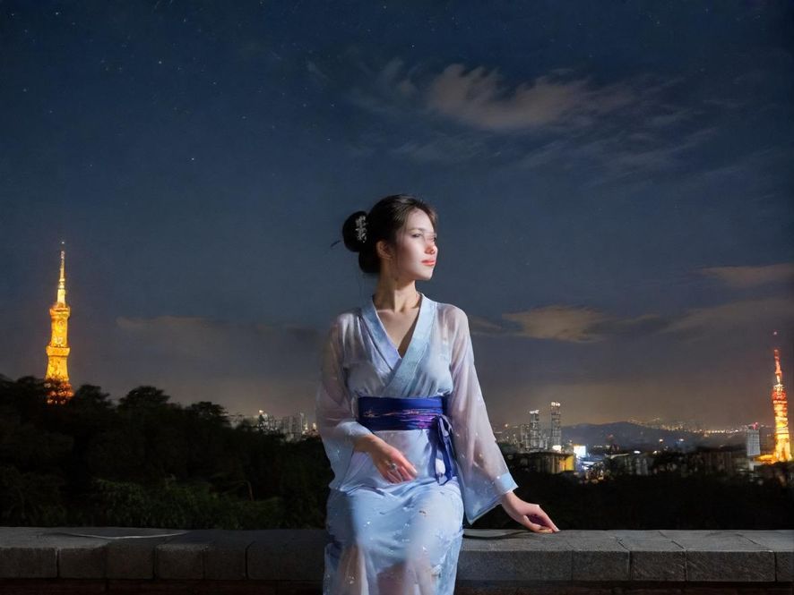 广州璀璨夜景