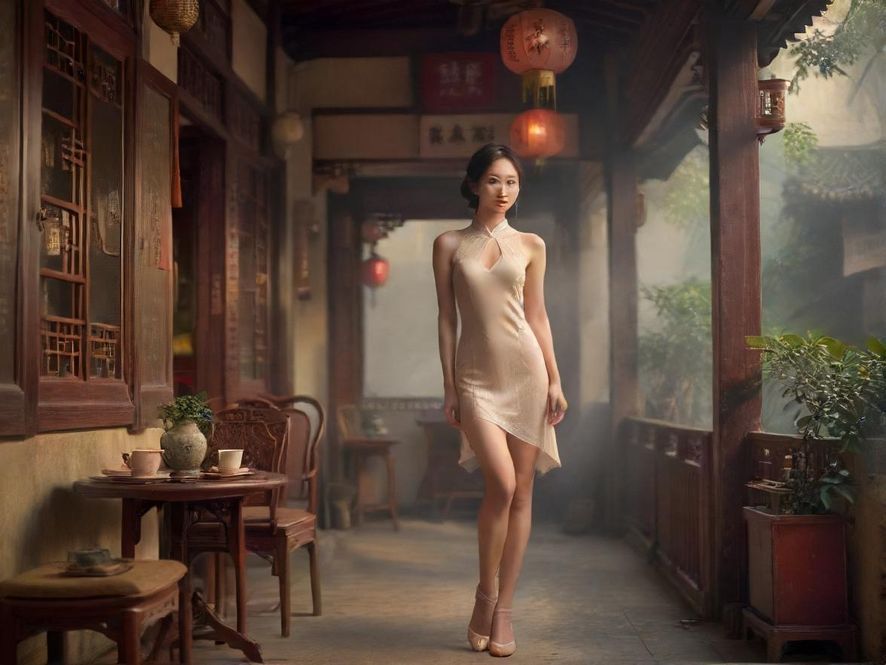 广州风楼桑拿复古茶室氛围