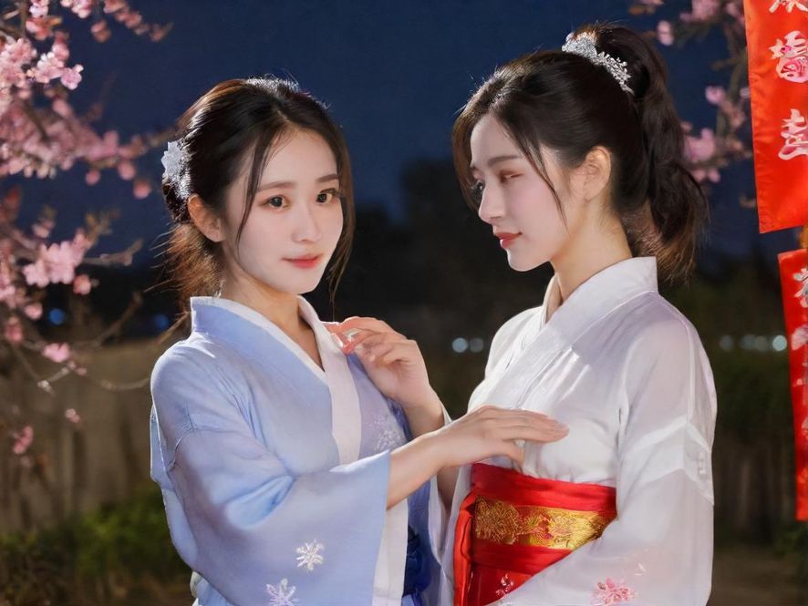 豪华休闲会所入口夜景