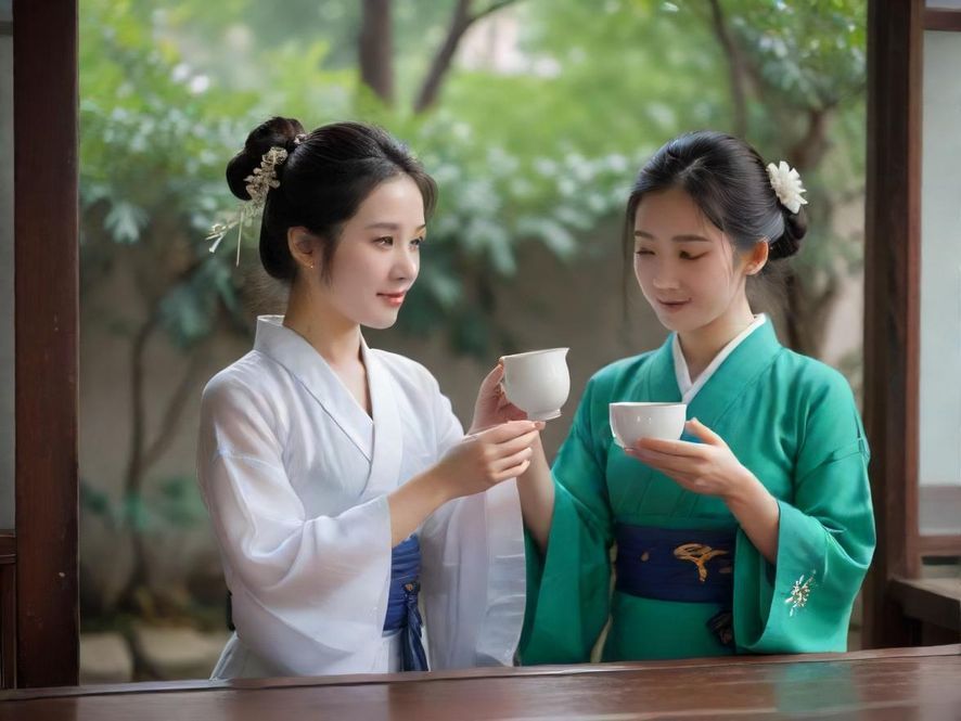 广州一家隐藏的茶社，通过轴测视角展示其舒适私密的内部空间