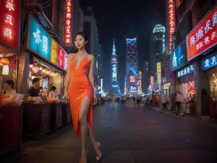 广东城市夜景