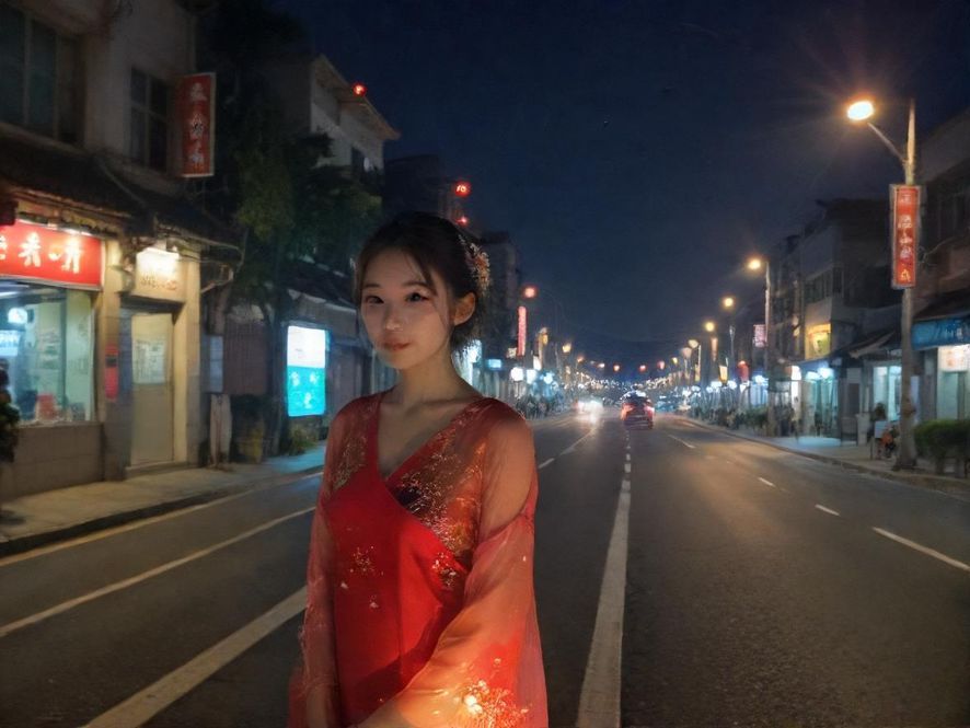 增城新塘夜色