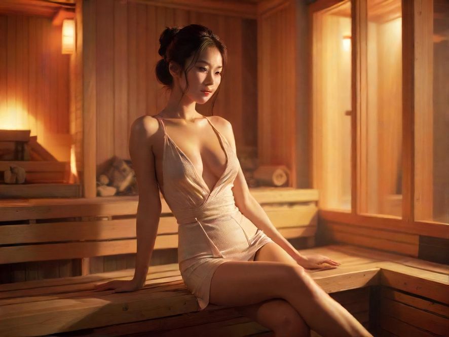桑拿会所休息区