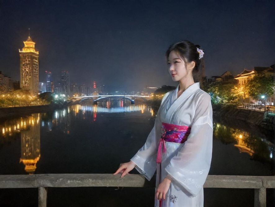 罗湖夜晚街景