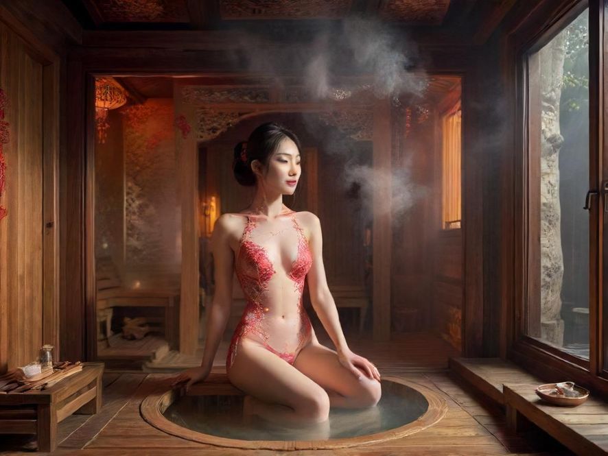广州隐藏茶社桑拿汗蒸环境