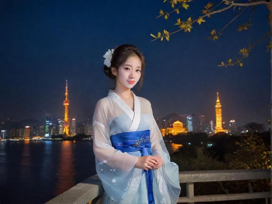 广州夜晚的小巷，充满探索的神秘感