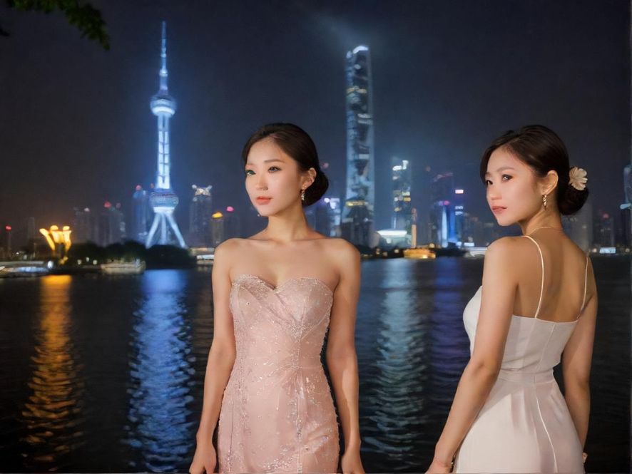 广州夜游珠江美景