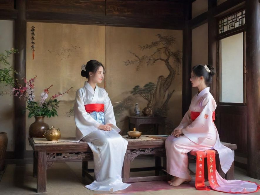 桑拿会所佳丽温馨服务场景