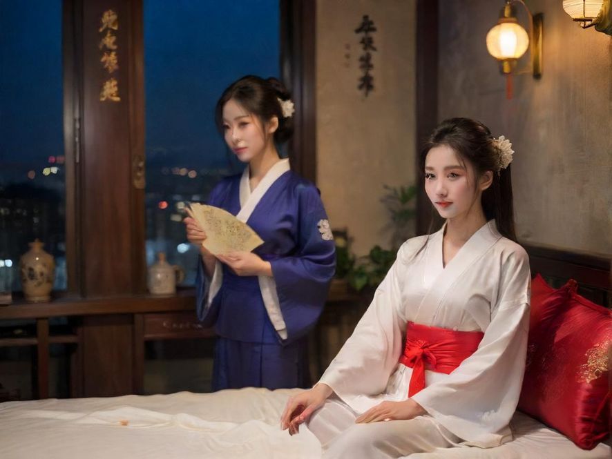云南桑拿会所夜景