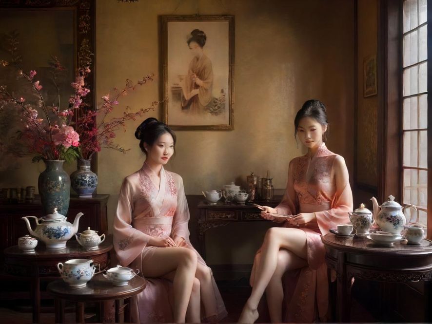 私密品茶环境