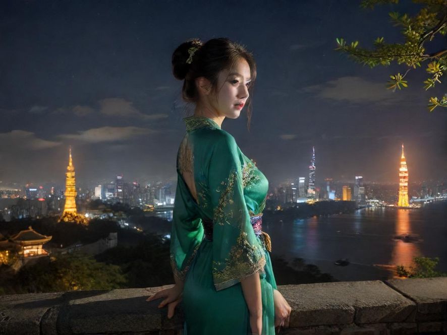 广州璀璨夜景