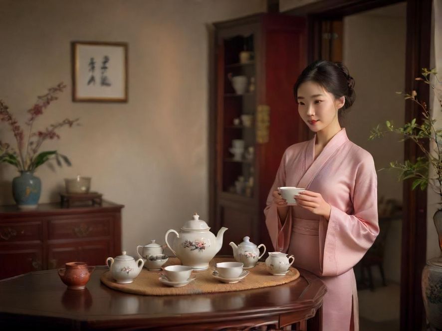 成都品茶工作室茶具环境