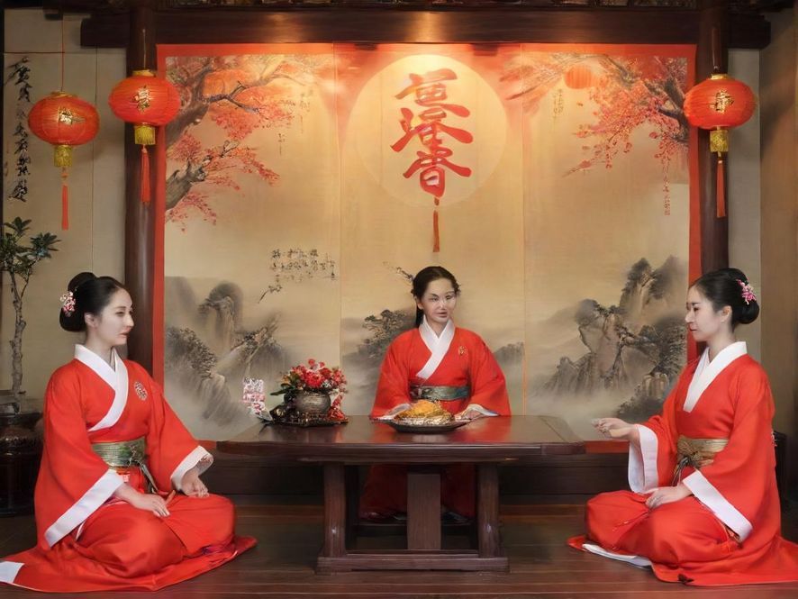 广州天河区某私密会所内，一位气质优雅的佳丽在柔和灯光下，营造出唯美而宁静的氛围