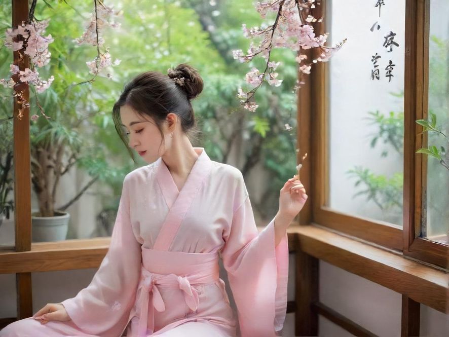 一位女性用户在手机上浏览广佛桑拿手机信息网的界面