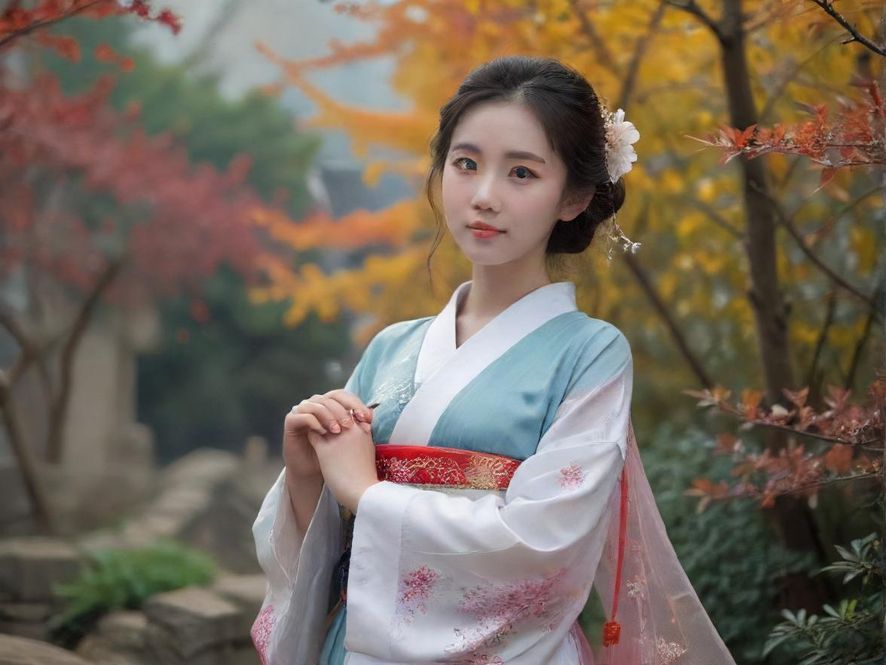 一位气质优雅的成熟女性，面带微笑，眼神温柔，背景是温馨雅致的公寓一角。