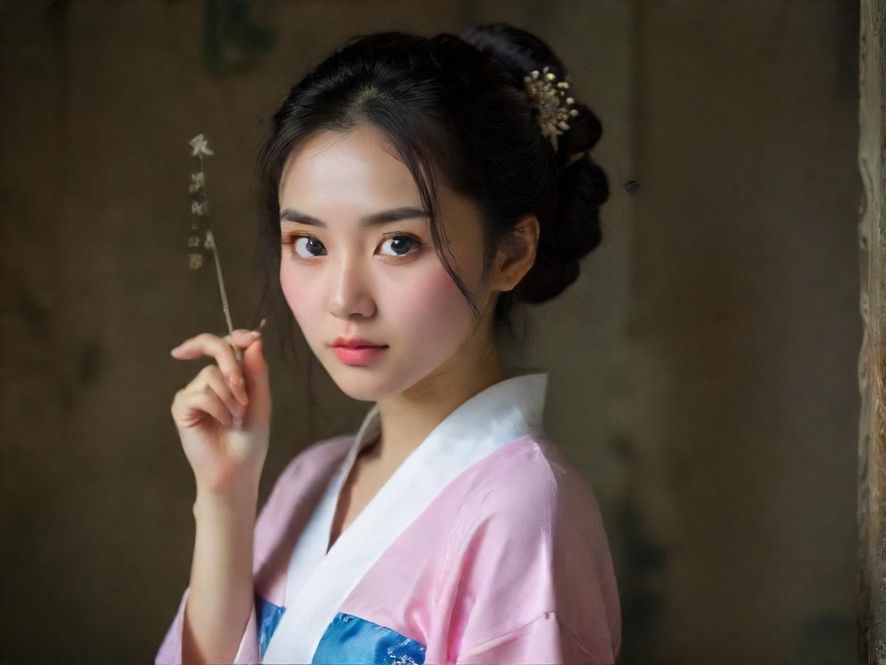一位女士正在舒适地浏览广州佰花园网站