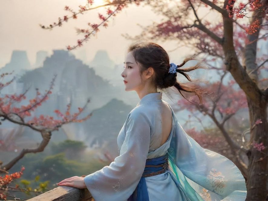 广州海珠区休闲空间,舒适沙发上的放松女性,柔和光影营造温馨氛围