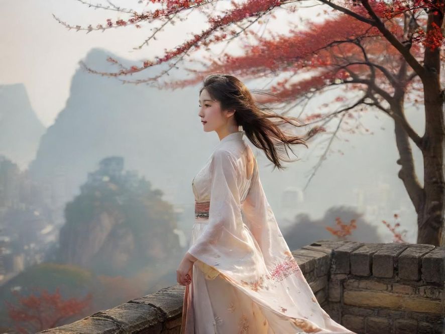 一位面带温柔微笑的成熟女性，眼神中充满故事，背景是温馨的私人公寓，光线柔和。