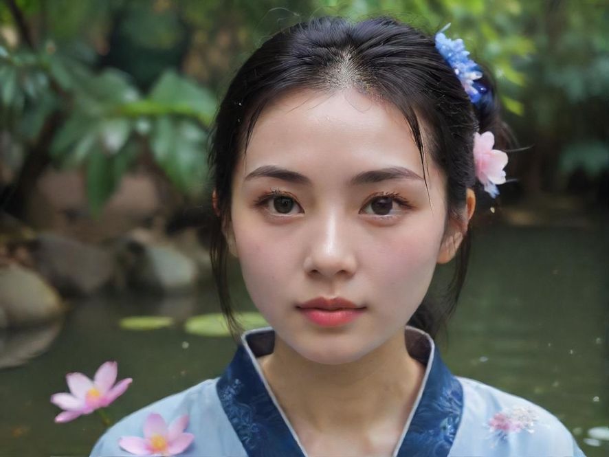 一张从上方俯瞰的舒适水疗池照片,池水清澈,周围环境优雅,有温暖的灯光和植被装饰,营造出高端度假村的放松氛围。